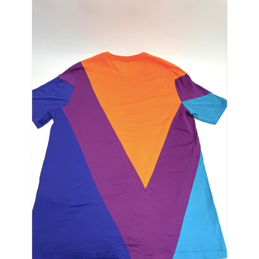 Men's Louis Vuitton LV 2013 Multicolor Colorblock Pattern T-Shirt Size XL - Picture 3 of 17